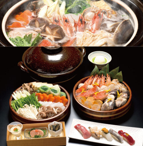 【冬季限定】寿司と海鮮鍋会席〈飲み放題付〉のイメージ