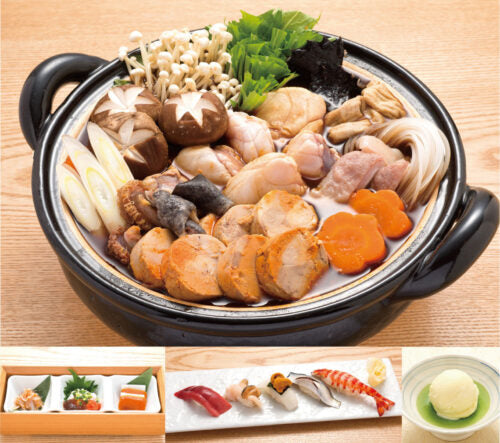【冬季限定】あんこう鍋と寿司のコース〈飲み放題付〉のイメージ