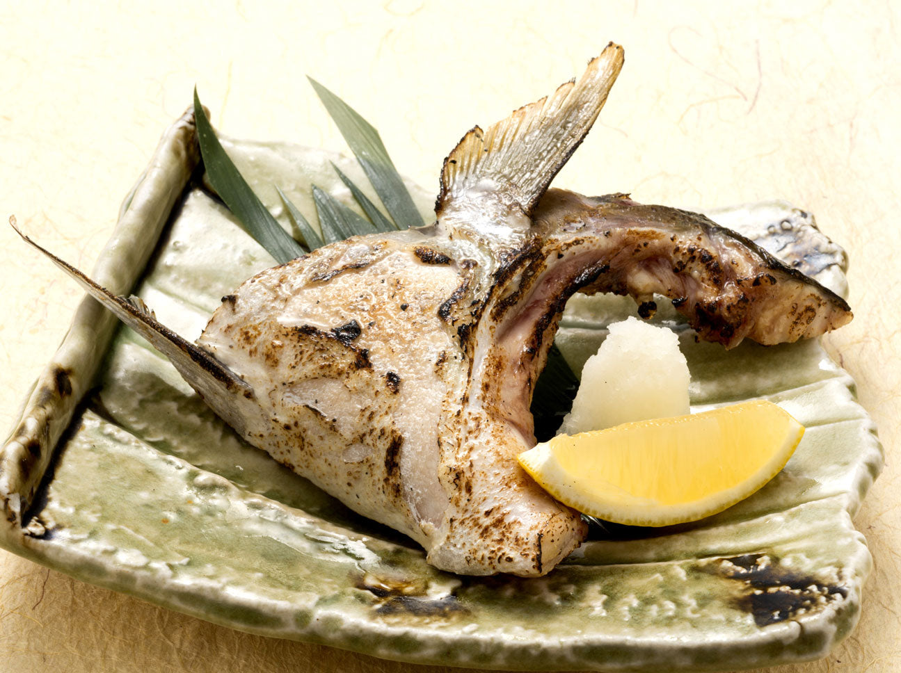 Grilled fish collarの写真