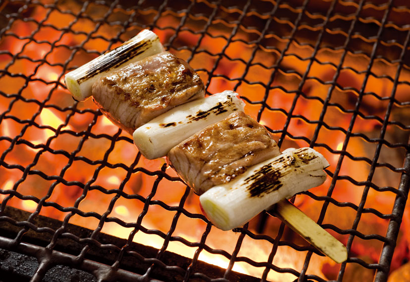 鮪とろねぎ塩焼きの写真