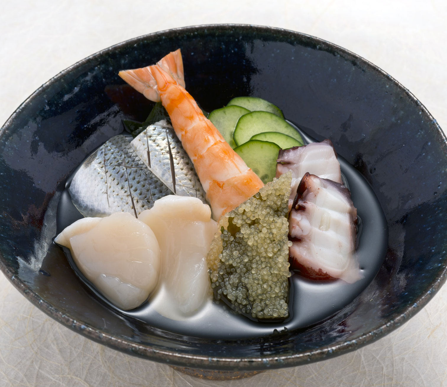 魚貝類の酢の物の写真