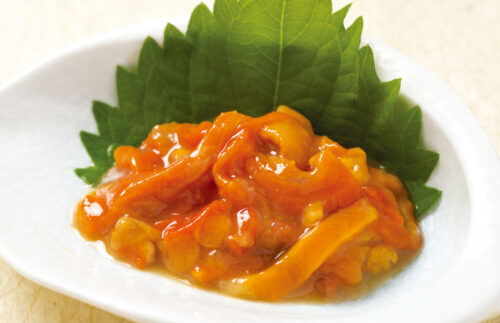 <!--td {border: 1px solid #cccccc;}br {mso-data-placement:same-cell;}-->ほやの塩辛の写真