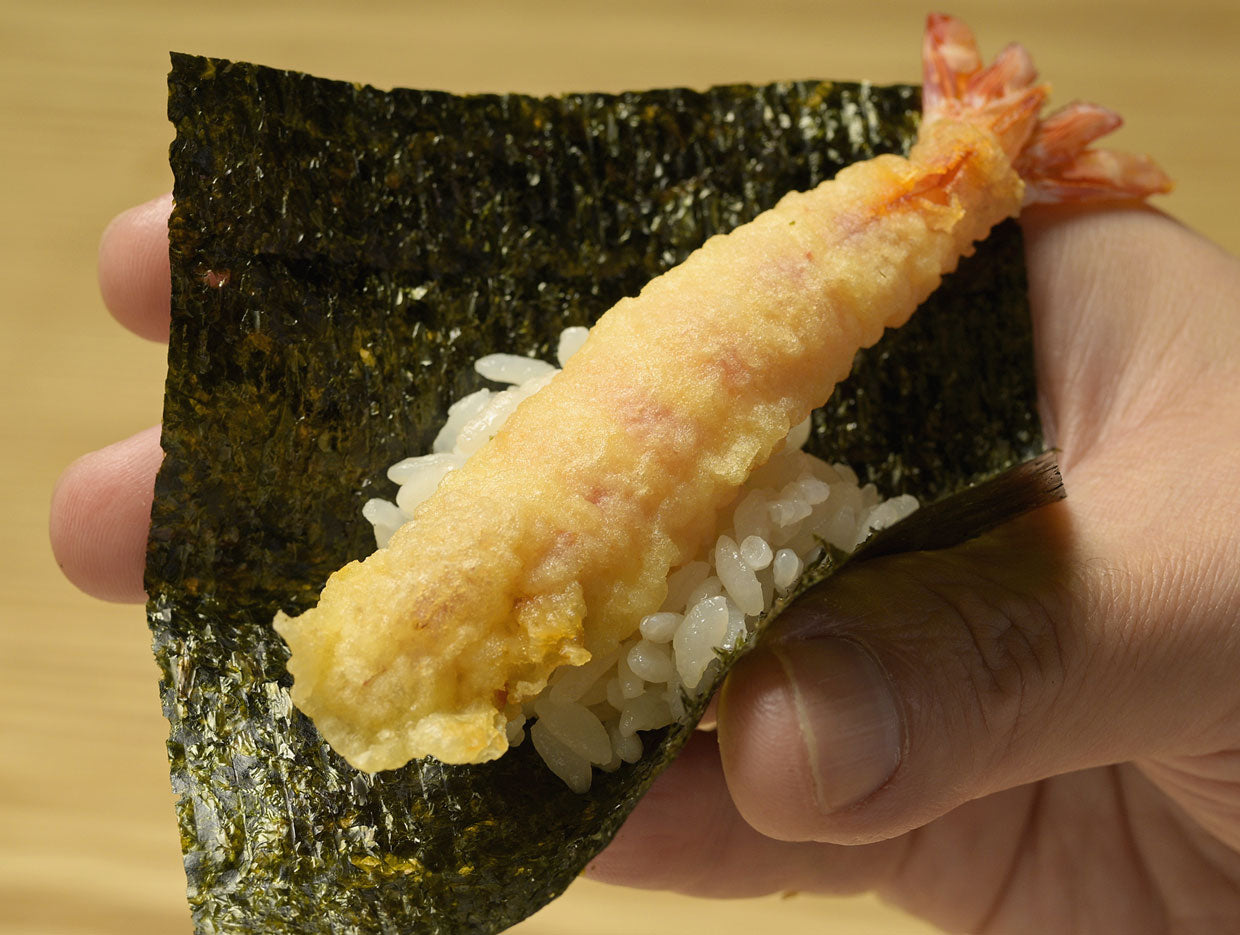 海老天ぷら挟み巻の写真