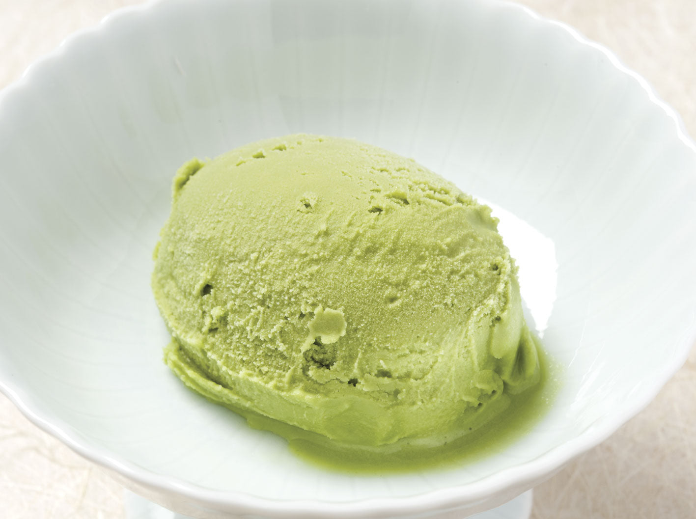 抹茶アイスの写真