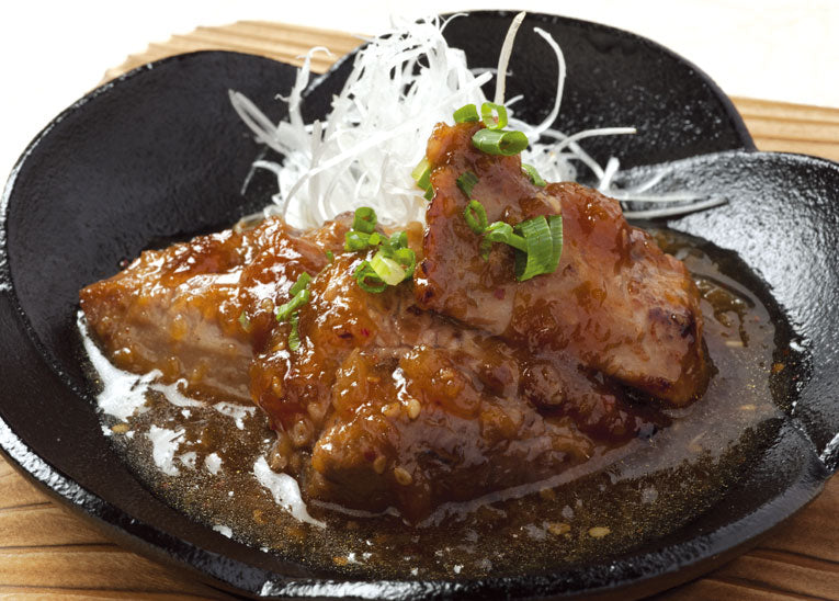<!--td {border: 1px solid #cccccc;}br {mso-data-placement:same-cell;}-->鮪ほほ肉鉄板焼きの写真