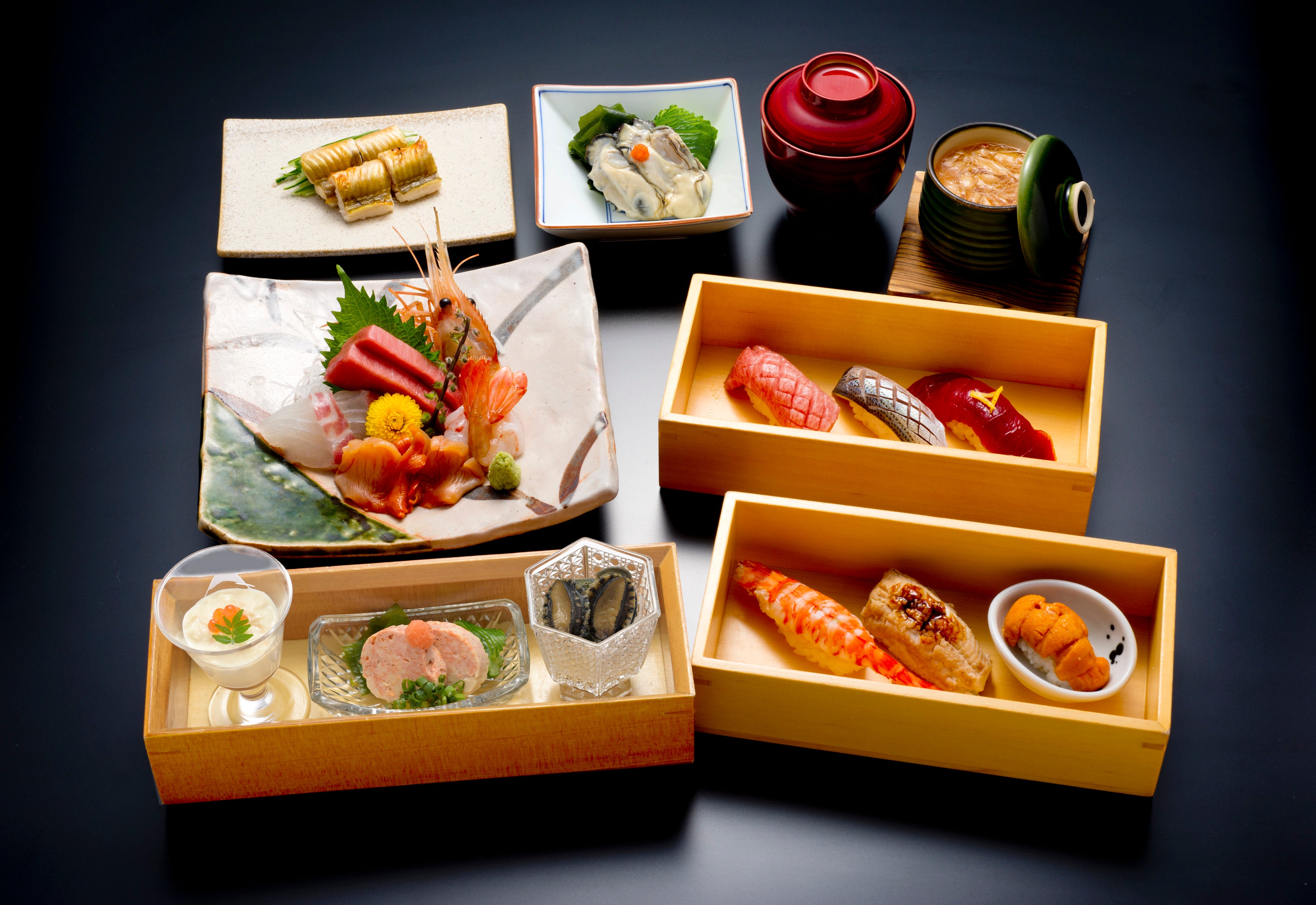 特上の寿司、こだわり逸品料理と美味しいお酒でのイメージ
