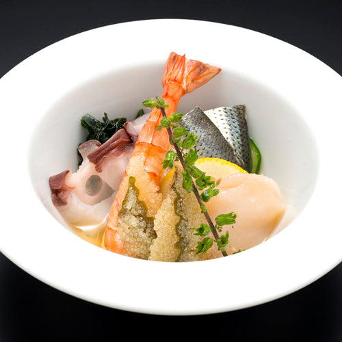 魚貝類の酢の物の写真