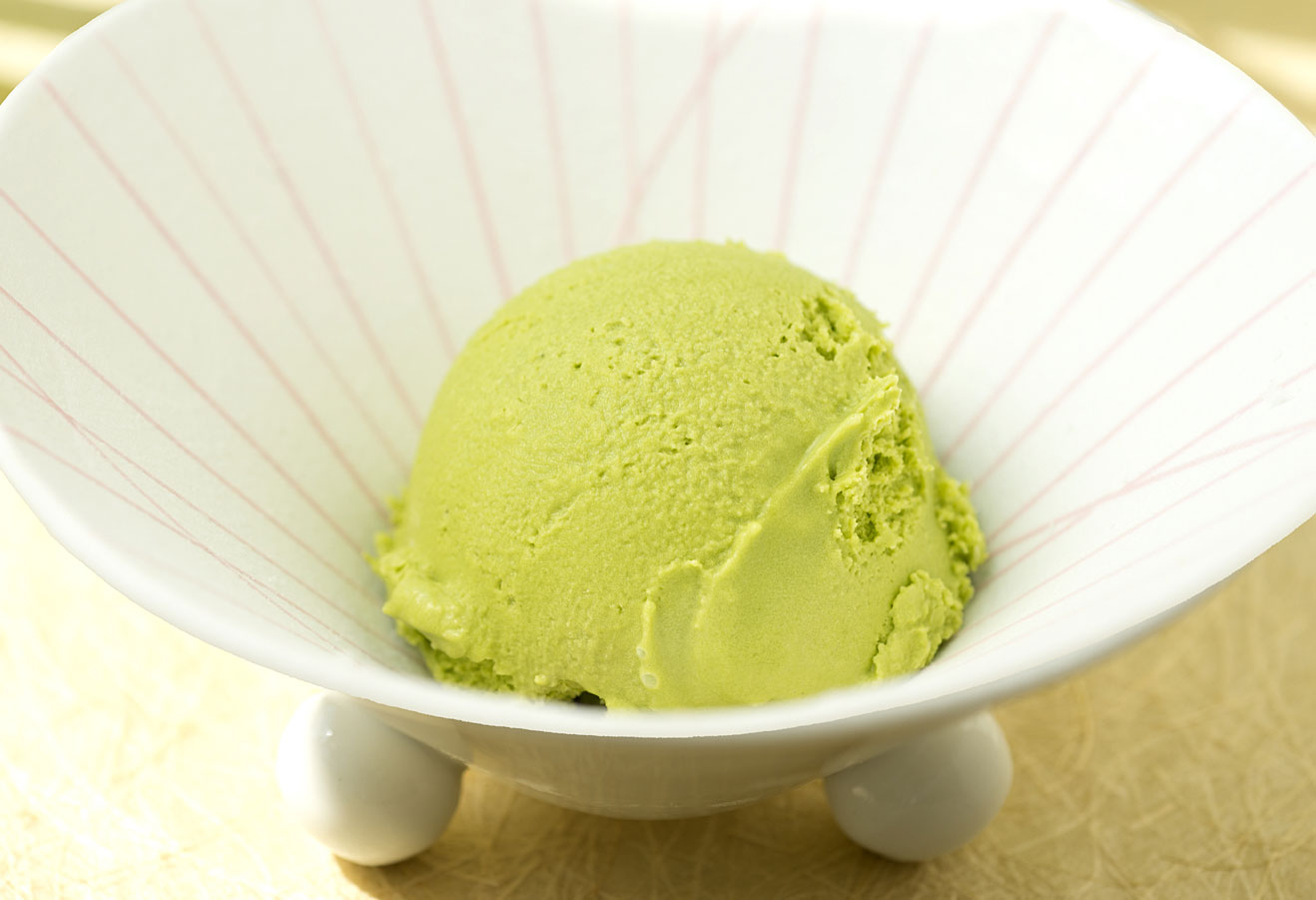抹茶アイスの写真