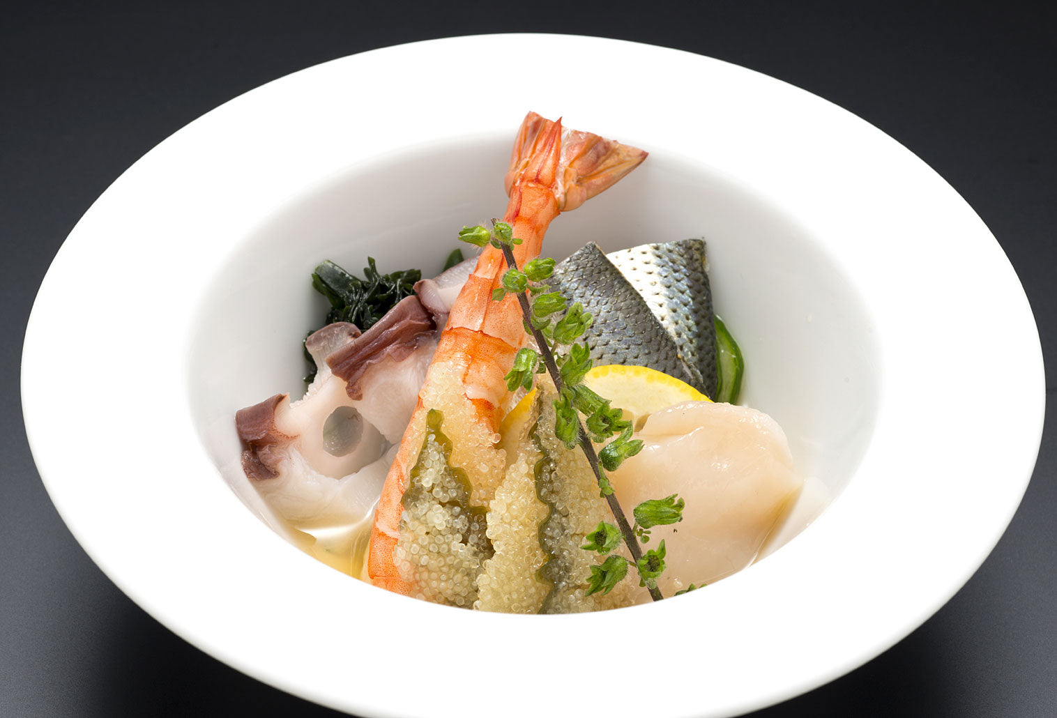 魚介類の酢の物の写真